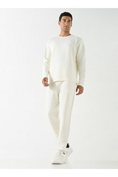 Kappa Solid Crew Neck T-shirt With Long Sleeves