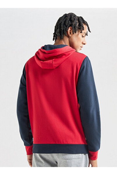 FAV Colourblock Long Sleeves Hoodie with Zip Closure