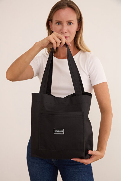 Fulla Moda Cloth Handbag with Pocket