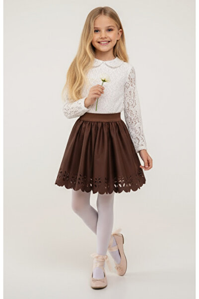 By Piera Παιδική φούστα ελαστική μέση 84669