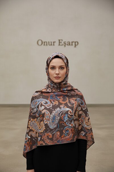 Onur وشاح - وشاح عضوي طبيعي بنمط عرقي وألوان باستيل، وشاح عالي الجودة للاستخد...