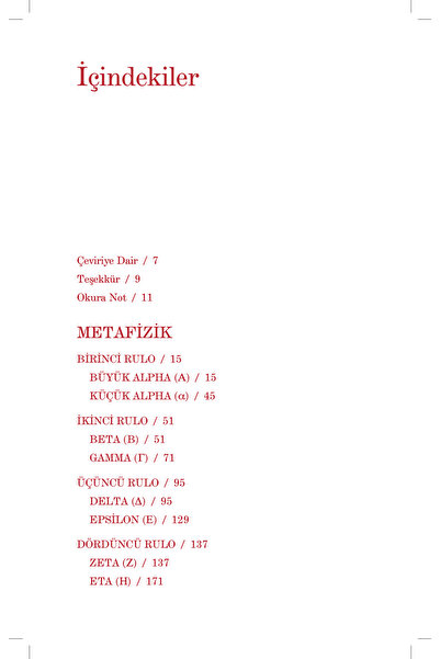 Ketebe Metafizik - Aristoteles