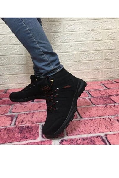 Budaks Чоловічі черевики з хутряною підкладкою, водонепроникні, зимові, на блискавці, для трекінгу на відкритому повітрі