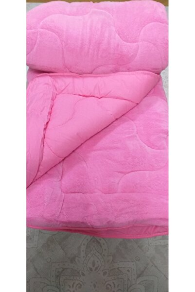 SİHİRLİ AYAKLAR Pink Welsoft Double Quilt 195X215 Winter Quilt