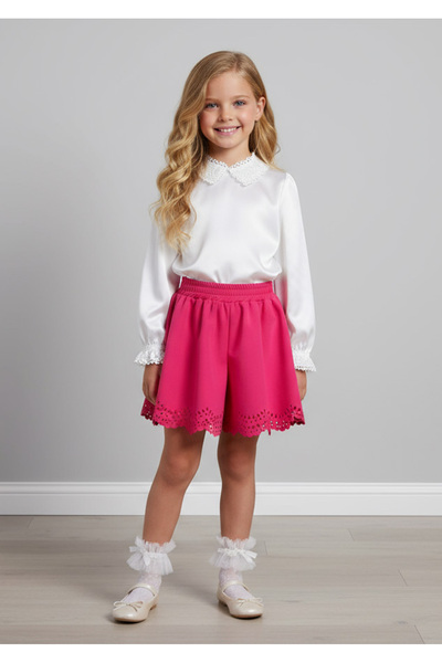 By Piera Fusta scurtă pentru fete Dabıl Fabric - 0882