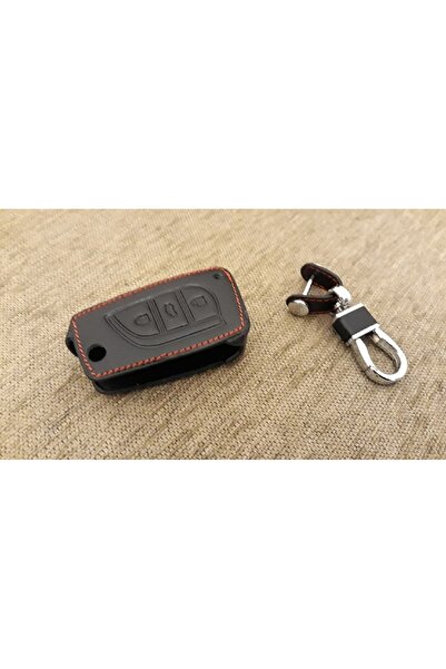 VTH Car key case knife made of eco-leather - Toyota Yaris Camry Corolla Prado Crown RAV4 Hilux