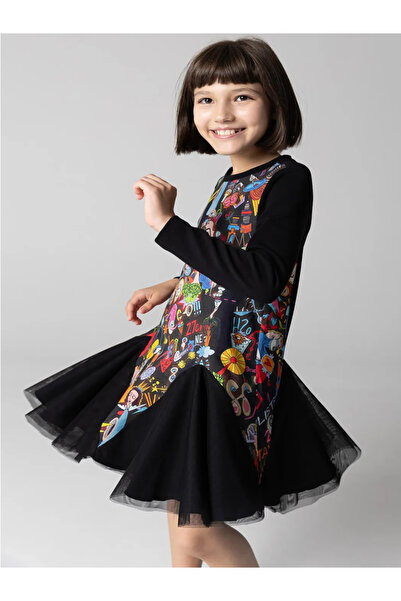 Genel Markalar Mehmet Sinan Kuran X SheShe Karikatür Elbise