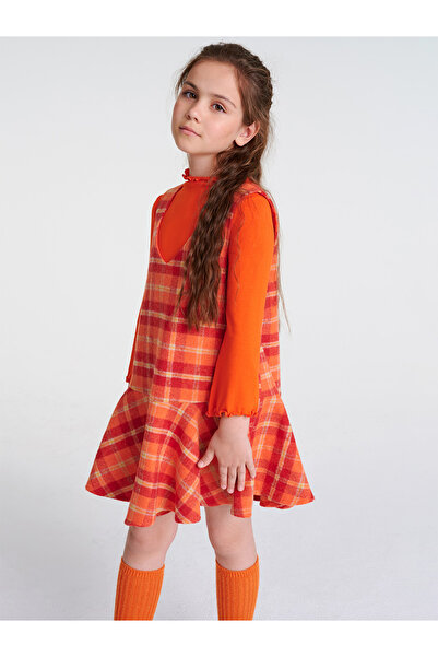 SheShe Orange Gilet Set