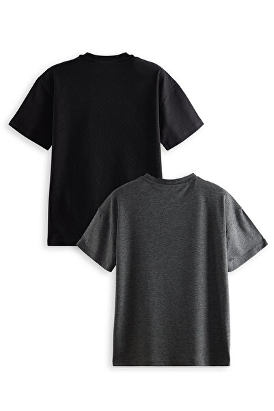 Denokids Μπλουζάκι Boy's Basic Oversize 2 Pack