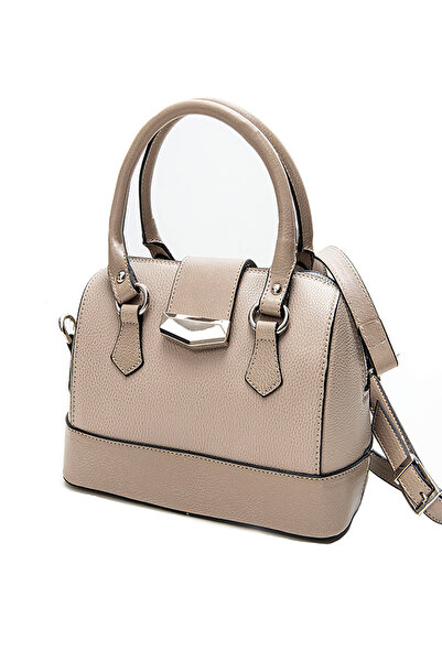 Karaca Printed Leather Handbag