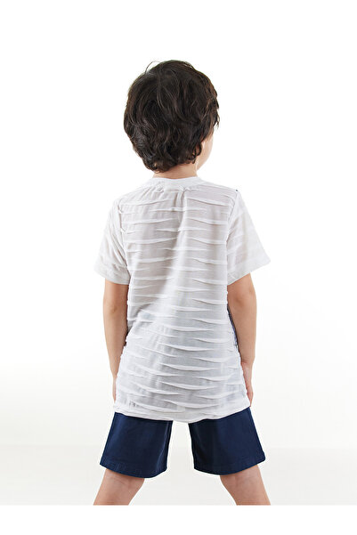 Midimod Boy's Vest T-Shirt Shorts Set