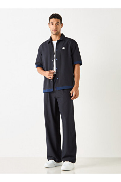 Starter Striped Regular Fit Pants With Drawstring Closure And Pockets
