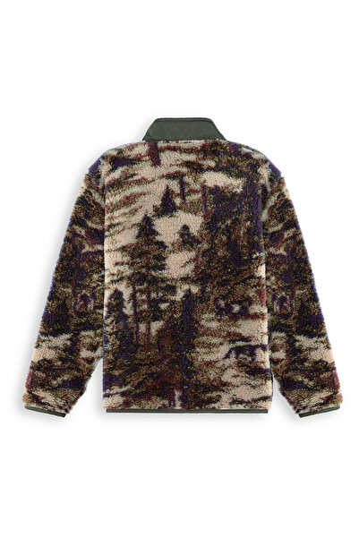 Denokids Khaki Boy's Plush Coat