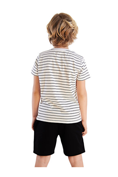 MSHB&G Racer Car Stripes Boys Summer T-Shirt Shorts Set