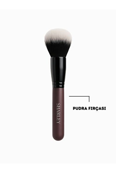 Sharley 6’lı Makyaj Fırça Seti | Çantalı | Makeup Brush Set with Bag - 8684981985901