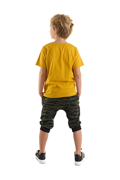 MSHB&G Boy's Summer Big Whales T-shirt and Capri Set