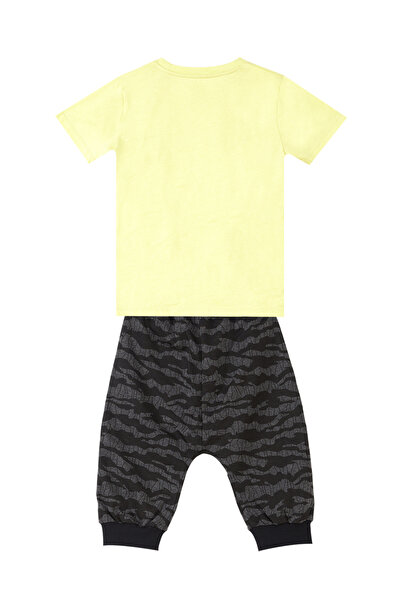 MSHB&G Boys' Sharks Summer T-shirt and Capri Shorts Set