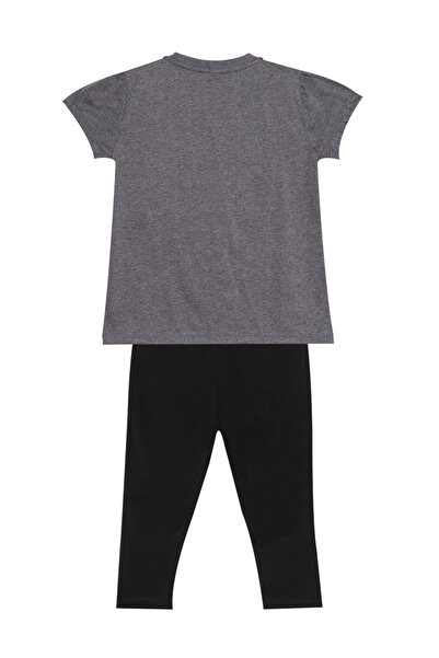 Denokids Σετ καλοκαιρινό μπλουζάκι κοριτσιού Cat