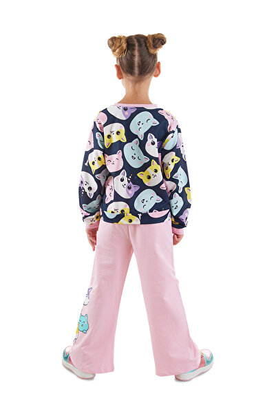 Denokids Σετ αθλητικής φόρμας Cute Cats Girl