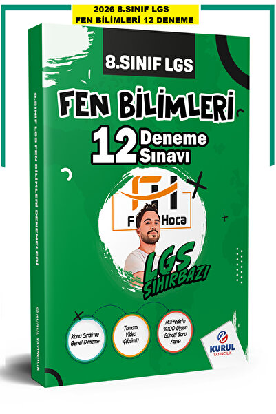 8.sınıf Lgs Fen Bilimleri 12'li Deneme Sınavı Video Çözümlü