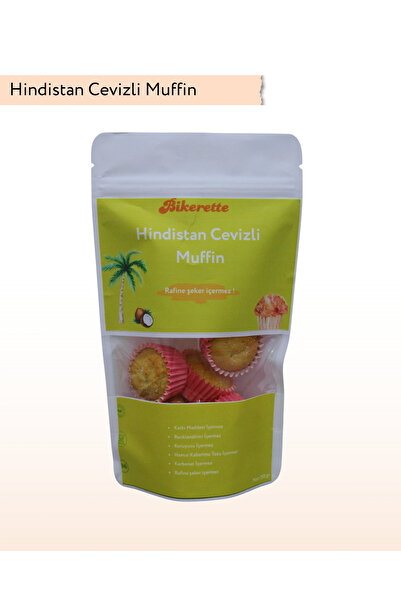 Bikerette Food Hindistan Cevizli Muffin 150 gr