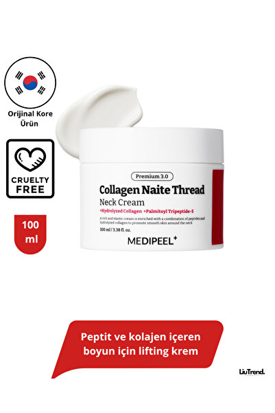 Medipeel Premium Collagen Naite Thread Neck Cream Peptit Ve Kollajen Içeren B...