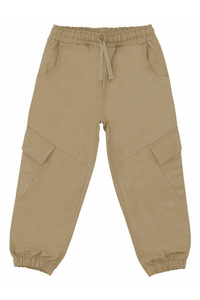 MSHB&G Boy's Beige Canvas Pants