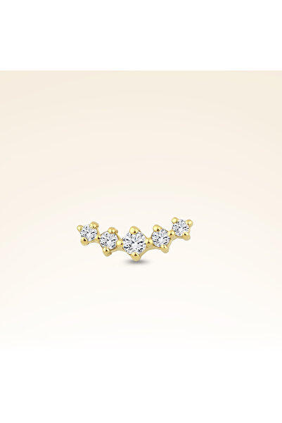 Pare Pırlanta 0,06 Karat Pırlanta Taşlı Helix Piercing