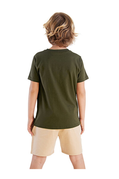 MSHB&G Boy's Camouflage Summer T-shirt and Shorts Set - Rhino