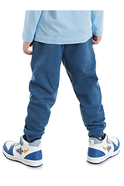 Denokids Unisex Indigo Basic Sweatpants