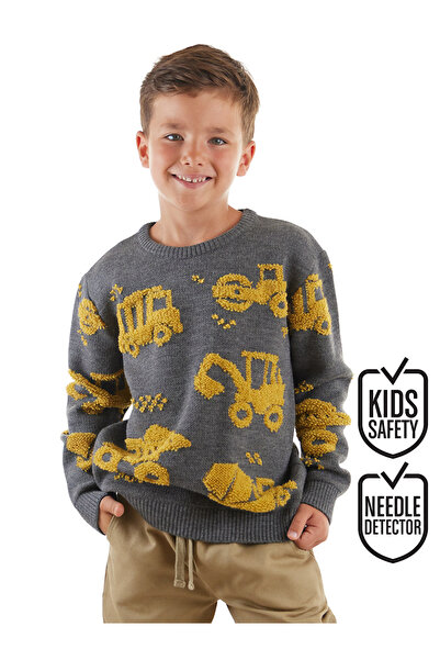 MSHB&G Construction Vehicles Boy Sweater