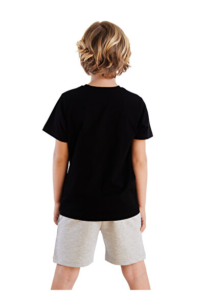 MSHB&G Boy's Space Rocket Summer T-Shirt and Shorts Set