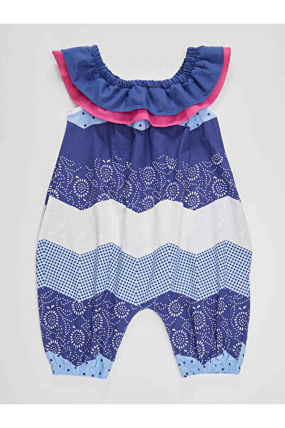 Denokids Flamenco Girl's Poplin Jumpsuit