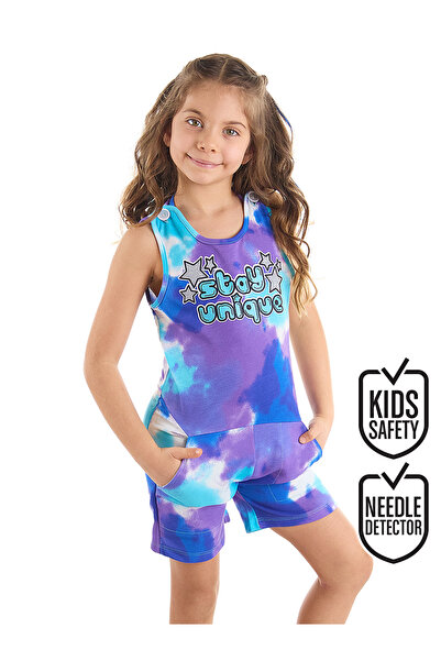 MSHB&G Stay Tie-Dye Patterned Girl's Jumpsuit
