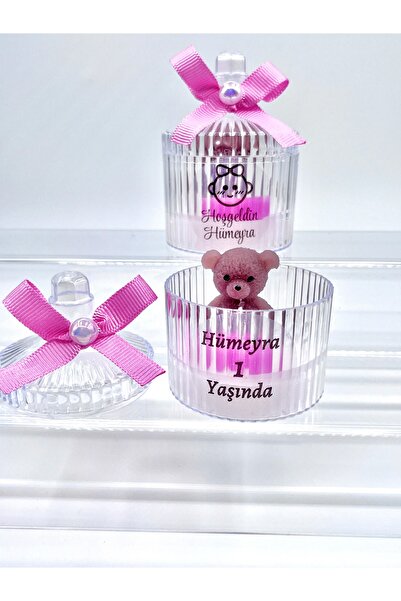 EvremStore Baby Shower, Doğum Günü, Mevlüt Bebek Ayıcıklı Kalpli Hediyelik Mu...