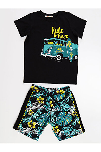 MSHB&G Σετ σορτς για αγόρι Vosvos Hawaiian