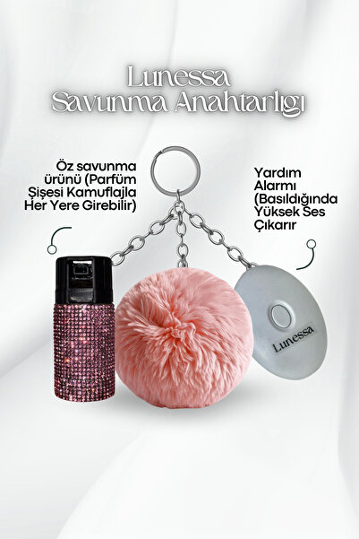 Elifsu Jewelry Lunessa Savunma Anahtarlığı