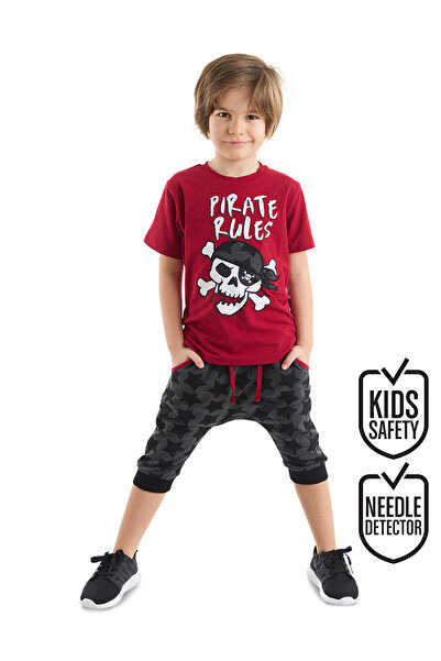 MSHB&G Pirate Rule Boys T-shirt Capri Shorts Set