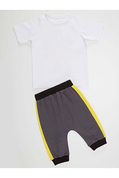 MSHB&G Dino Splash Boy's T-shirt Capri Shorts Set