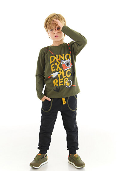 Denokids Dino Explorer Boy's T-shirt Trousers Set