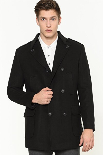 Dewberry PLT8353 СЛИМ-ФИТ ПАЛТО-СИЯХ