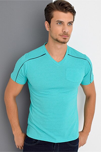 T8540 T-SHIRT-YEŞİL