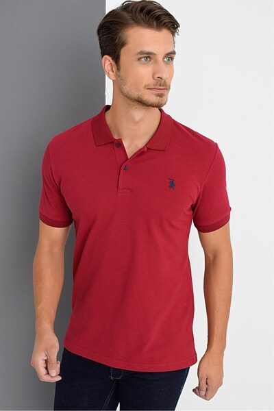 Dewberry T8561 Men's T-Shirt-Burgundy