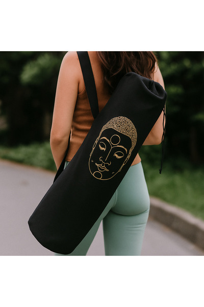 Attolya Pilates and Yoga Mat Carry Bag - Sports Bag, Drawstring Yoga Mat