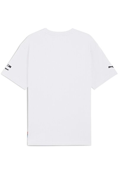 Puma 632912 Bmw Mms Graphic Tee Mono T-Shirt Men's T-Shirt White