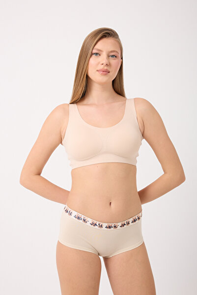 Saint Sail Cotton Lycra Flexible Fabric Printed Couple Boyshort Set of 3 Women's Panties