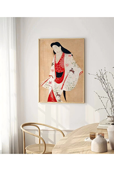 VOGLOO Frameless Poster the Story of Kimono