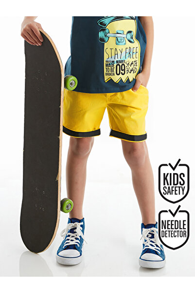 MSHB&G Yellow Boys' Gabardine Shorts