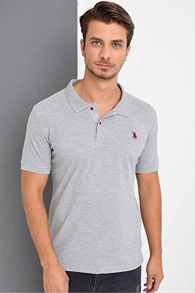 Dewberry T8561 Men's T-Shirt-Grey