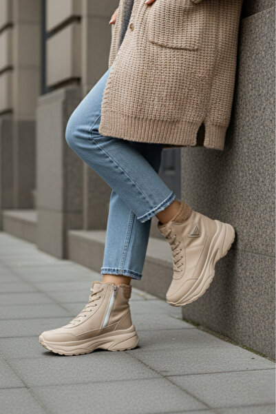 Zerenyus Γυναικείες αθλητικές μπότες με εξαιρετικά ελαφριά ορθοπεδική σόλα και ζεστή επένδυση - Προτιμήστε το στενό κορμό σε μέγεθος 1 νούμερο μεγαλύτερο!